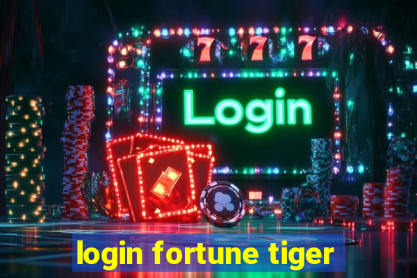 login fortune tiger